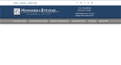 Desktop Screenshot of hemmingsandstevens.com